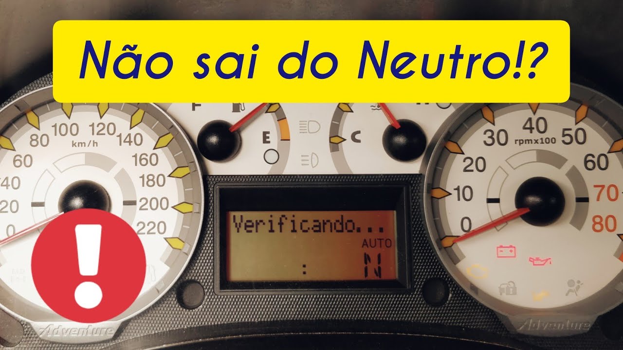 Câmbio Dualogic caiu em N e não engata! E agora?