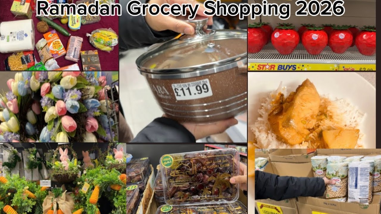 ||Ramadan Grocery Shopping 2026🌙||#grocery#shopping#cooking#dailyvlog#uk#food#ramadan#viral 