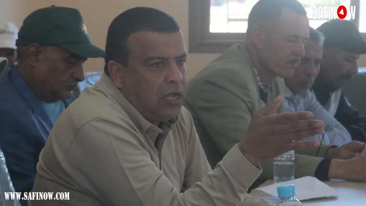 تدخل المستشار خليد خلال الدورة العادية لشهر ماي بدماعة حد اجرارة