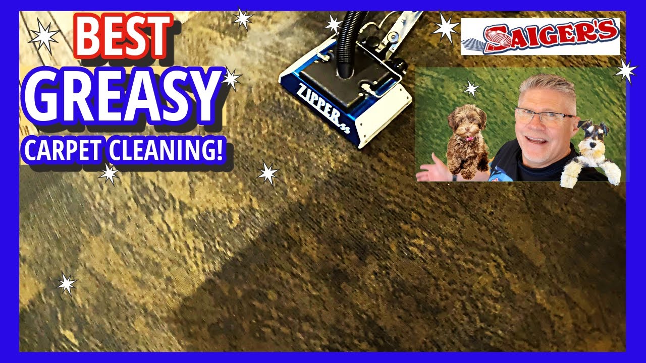 How WE Clean Greasy Carpet in This Restaurant. Your Cleaning Experts!