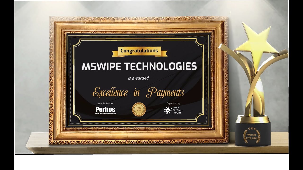 Winner of the prestigious IFTA 2021 Award for Excellence in Payments!