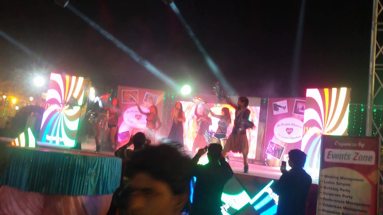 Wedding Event with singer Kavisha org by Events zone Agra