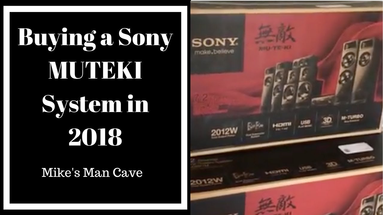Покупка новой системы Sony MUTEKI в 2018 году