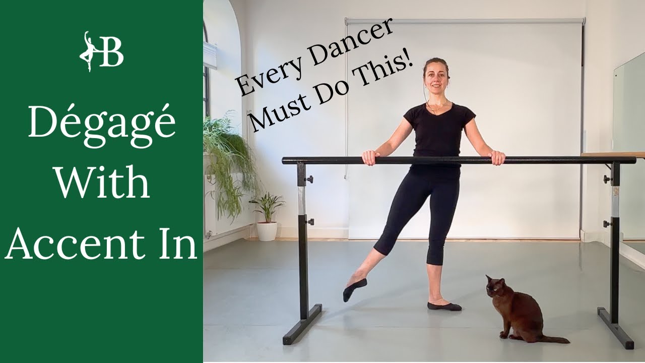 Dégagé Accent In | Battement Tendu Jeté | Ballet Tutorial delete