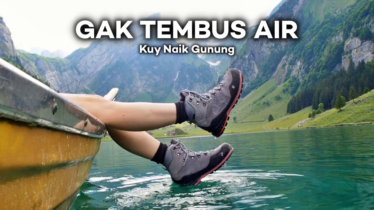10 Sepatu Gunung Waterproof Terbaik Untuk Hiking