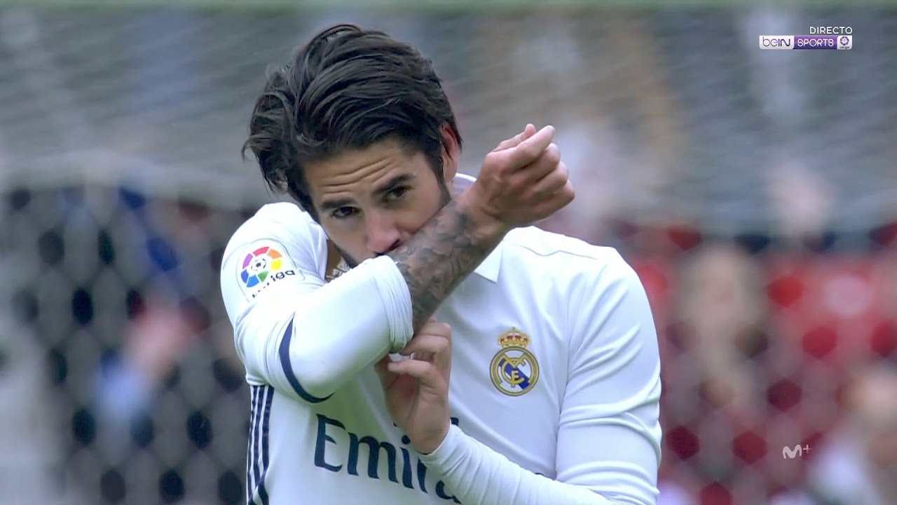 Isco Alarcón vs Sporting De Gijón (Away) HD 1080i (15/04/17)