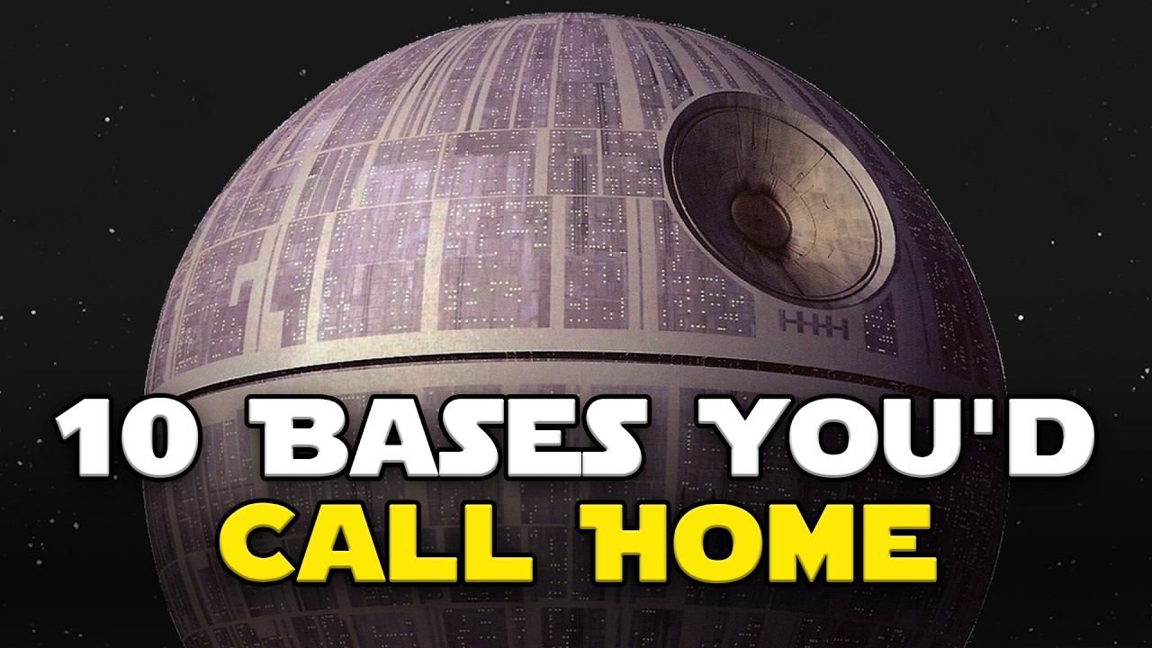 The 10 Star Wars Bases You’d Actually Want to Call Home!