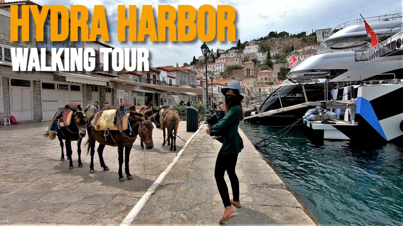 Στο λιμάνι της Ύδρας - At Hydra's island harbor