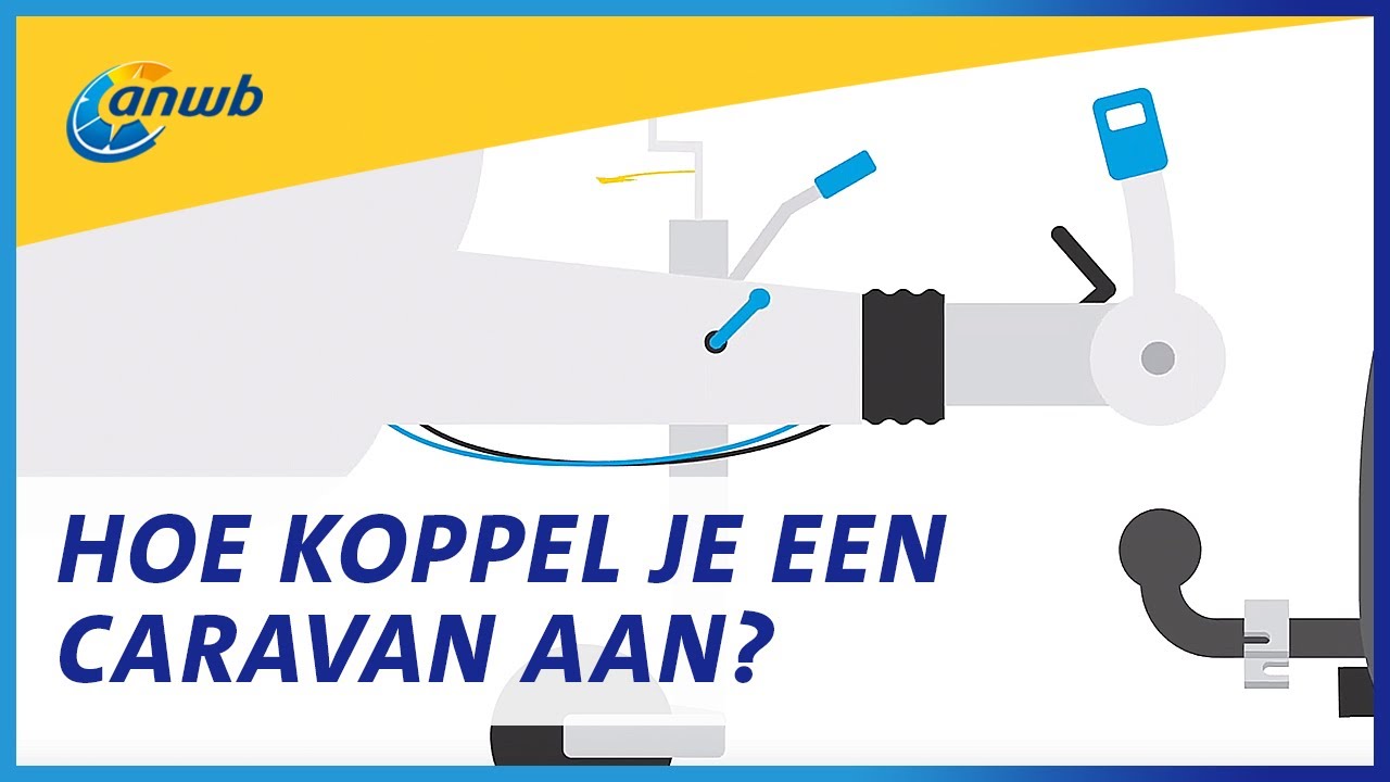 Hoe koppel je een caravan aan? | ANWB Kamperen