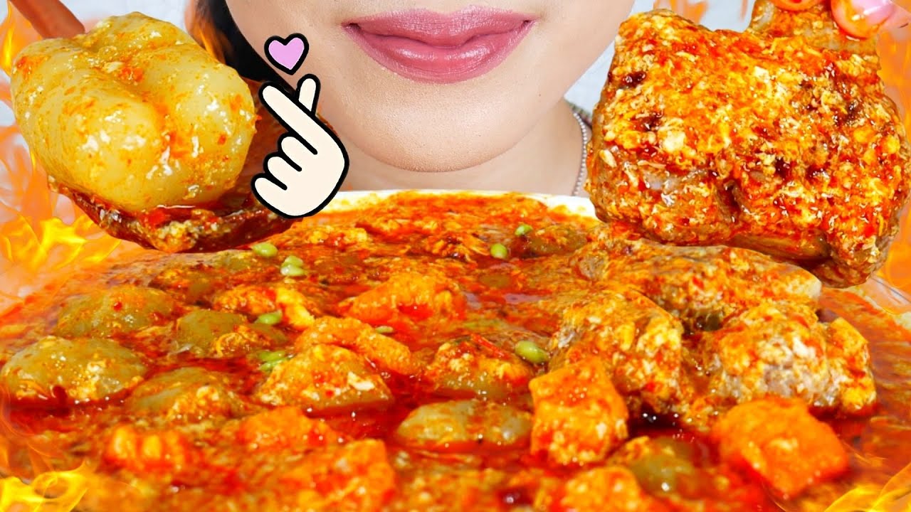ASMR BASO ACI BENTUK LOVE SPESIAL VALENTINE❤️ | PEDESNYA NGADI - NGADI BUN🥵 | ASMR INDONESIA