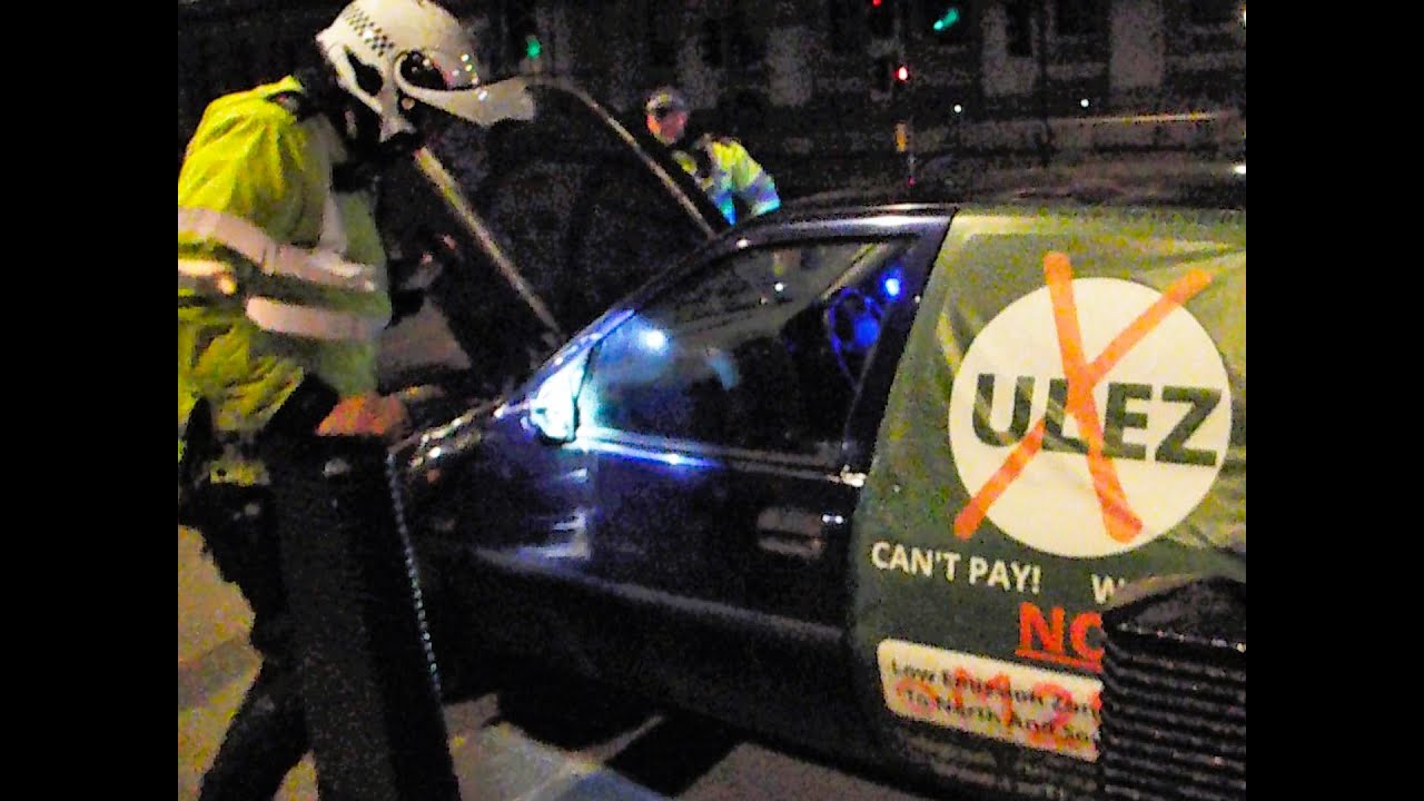 Anti-ULEZ Rebel in London