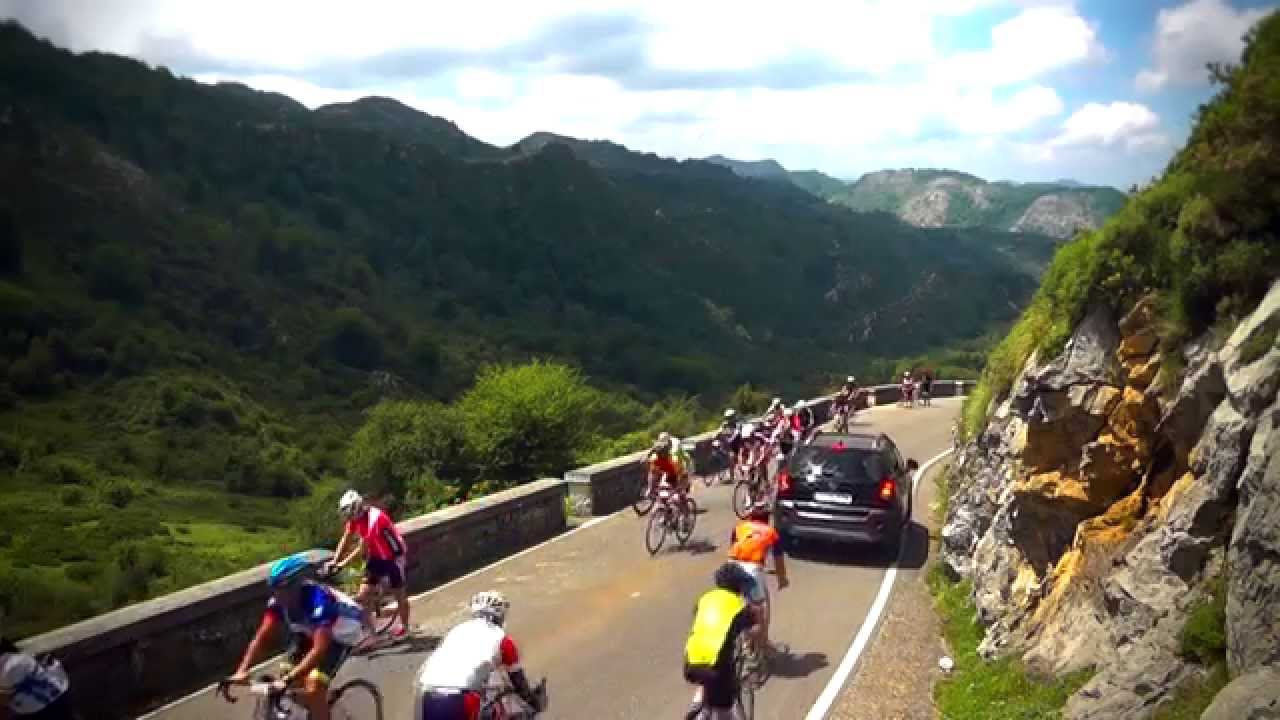 La Clásica Cicloturista Lagos de Covadonga 2014.