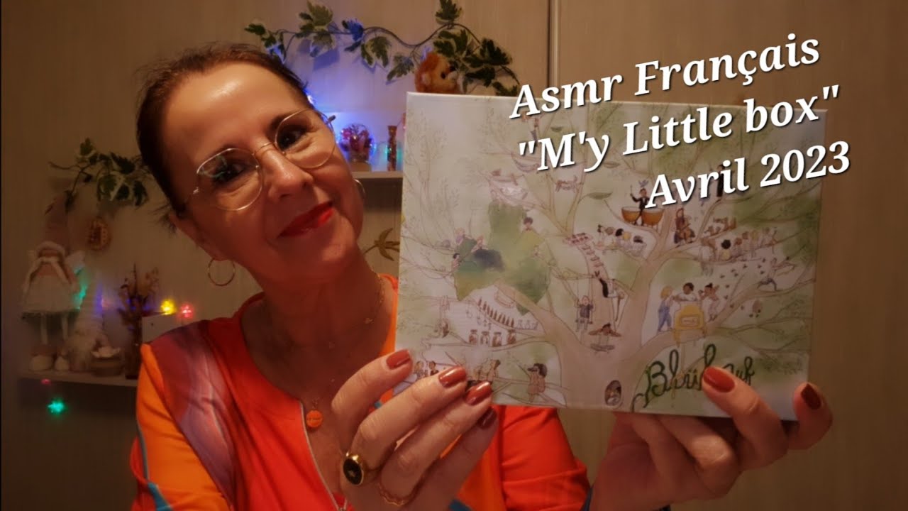 Asmr Français, M'y Little box du mois d'avril 2023, mon lien de parrainage dans la description 🙂