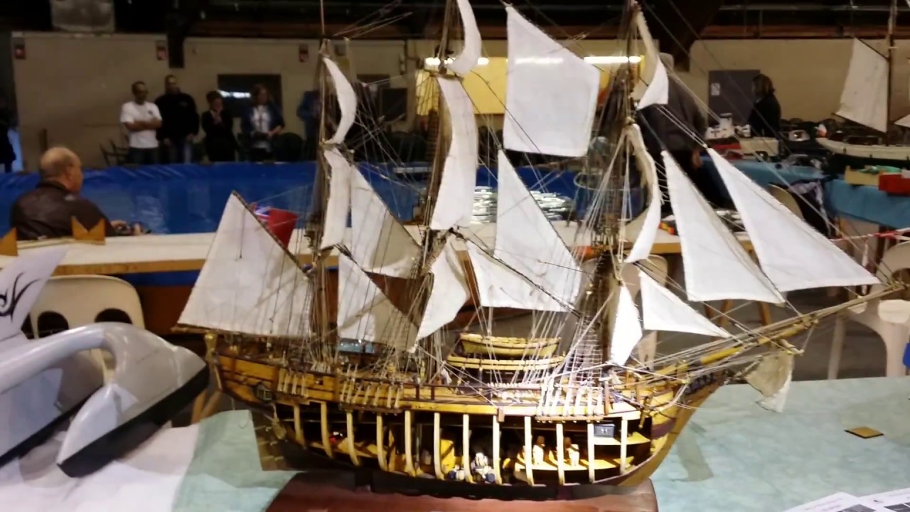 Salon de la maquette d'Avignon 2016, tout le secteur naval.