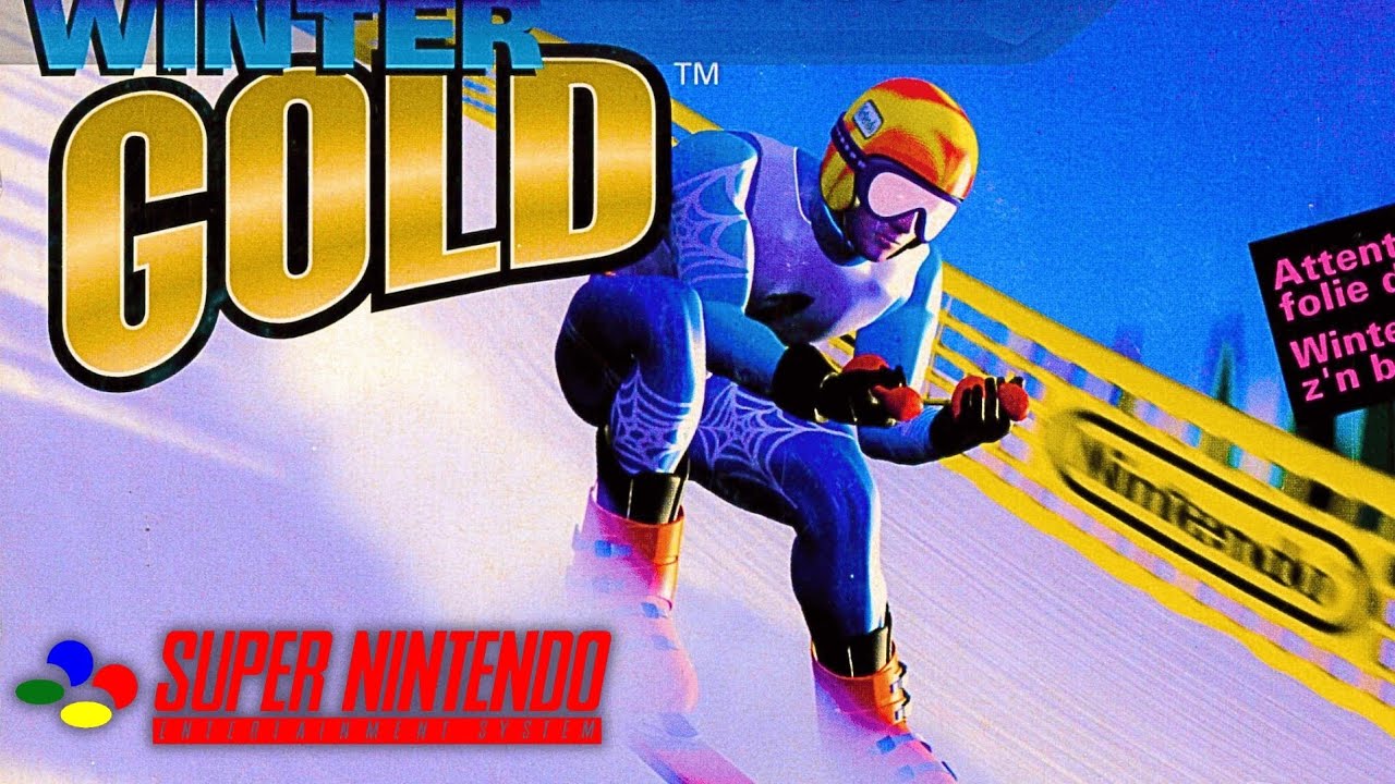 Winter Gold (1996) Super Nintendo SNES Gameplay