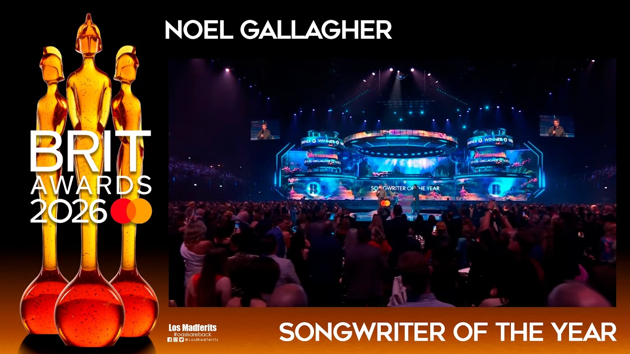 NOEL GALLAGHER - SONGWRITER OF THE YEAR - 2026