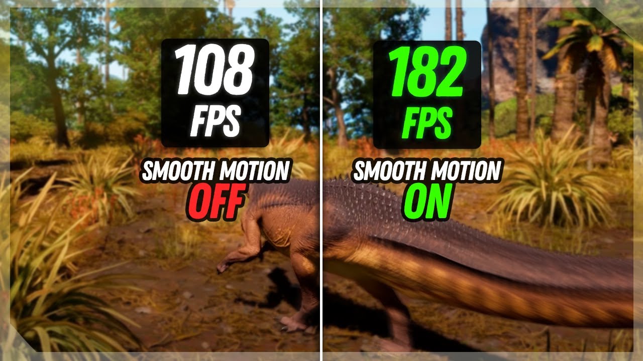 SMOOTH MOTION: How to use, Comparison and Performance test