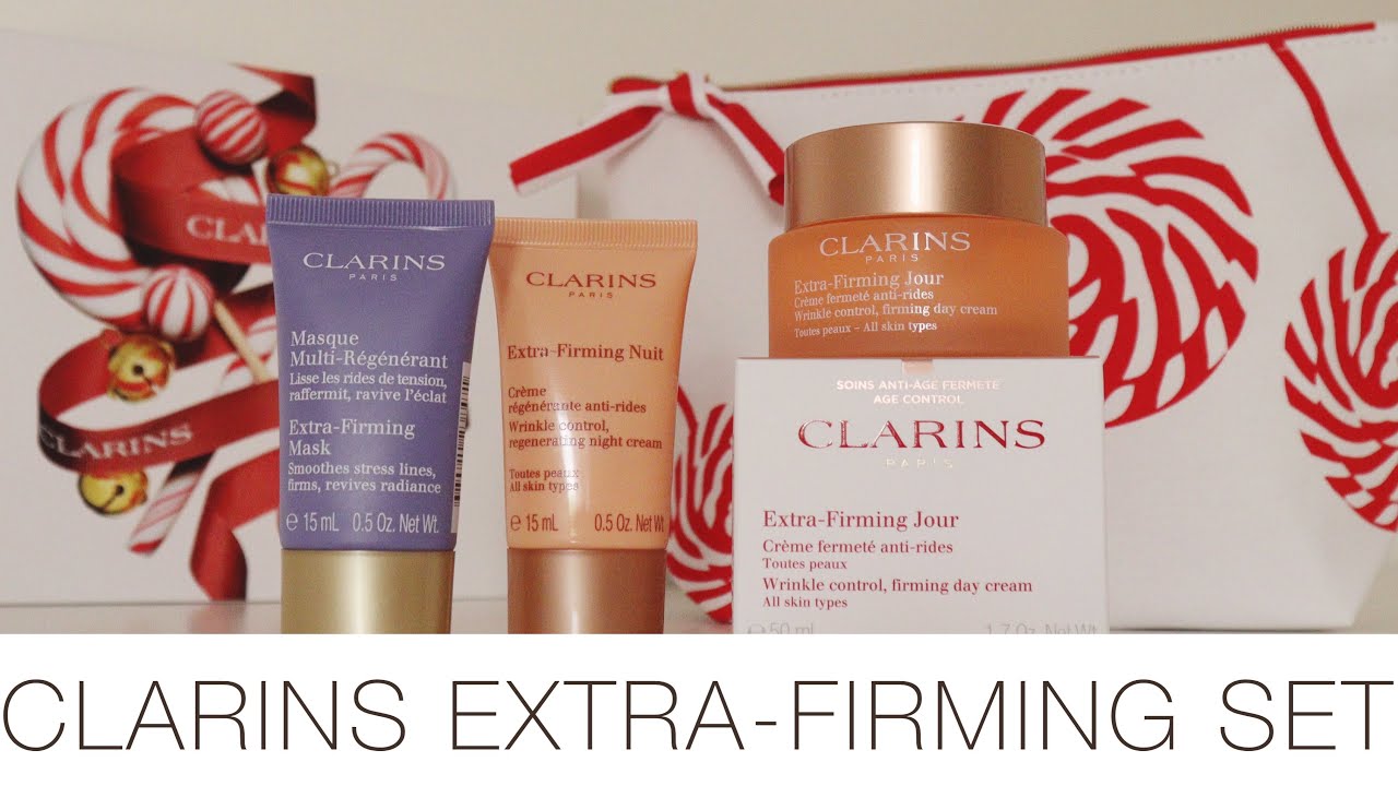 CLARINS EXTRA-FIRMING DAY DAY CREAM | CLARINS EXTRA-FIRMING NIGHT CREAM | CLARINS EXTRA-FIRMING MASK