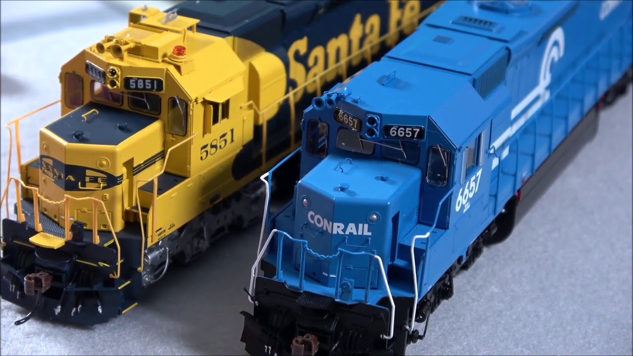 Athearn's SD45-2 with Tsunami 2 and DCC!