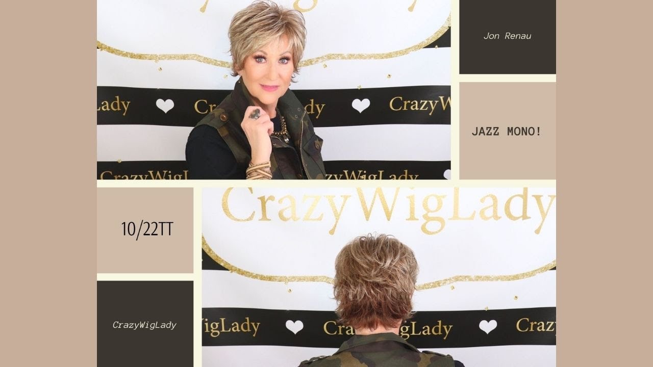 Обзор парика Jon Renau JAZZ MONO | 10/22TT | Crazy Wig Lady