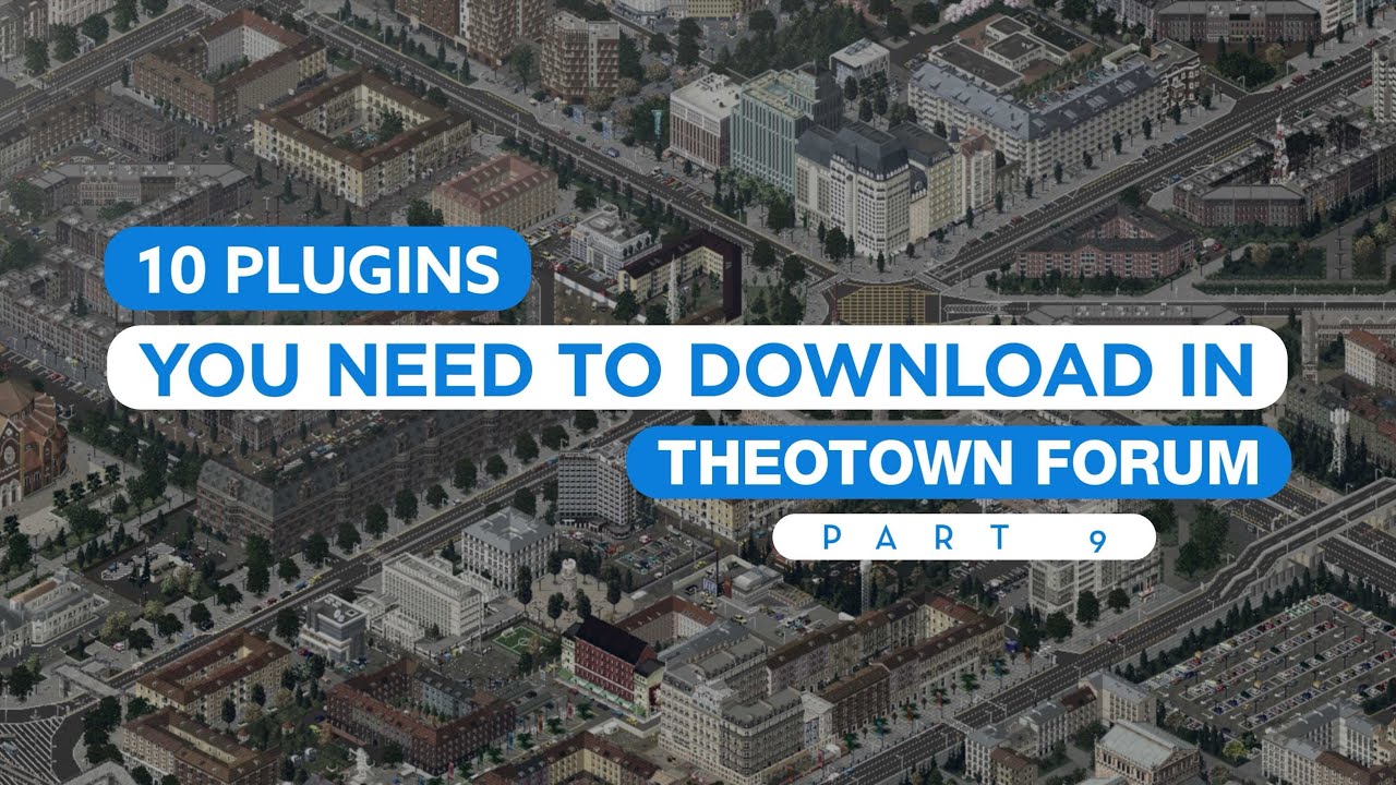 10 плагинов, которые вам нужно скачать на форуме TheoTown [ЧАСТЬ 9]