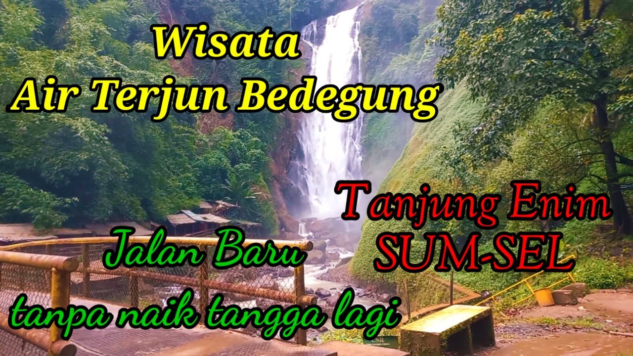 Wisata Air Terjung Bedegung Tanjung Enim Sumsel