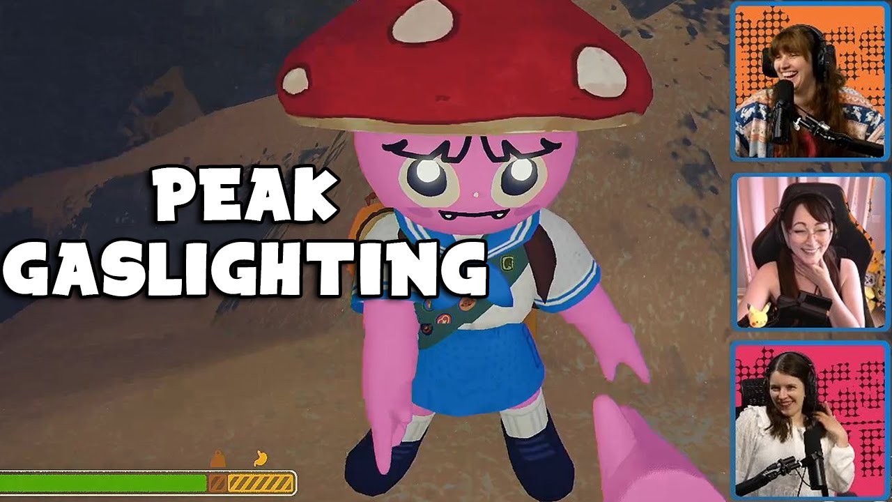 She thought the game is bugging out