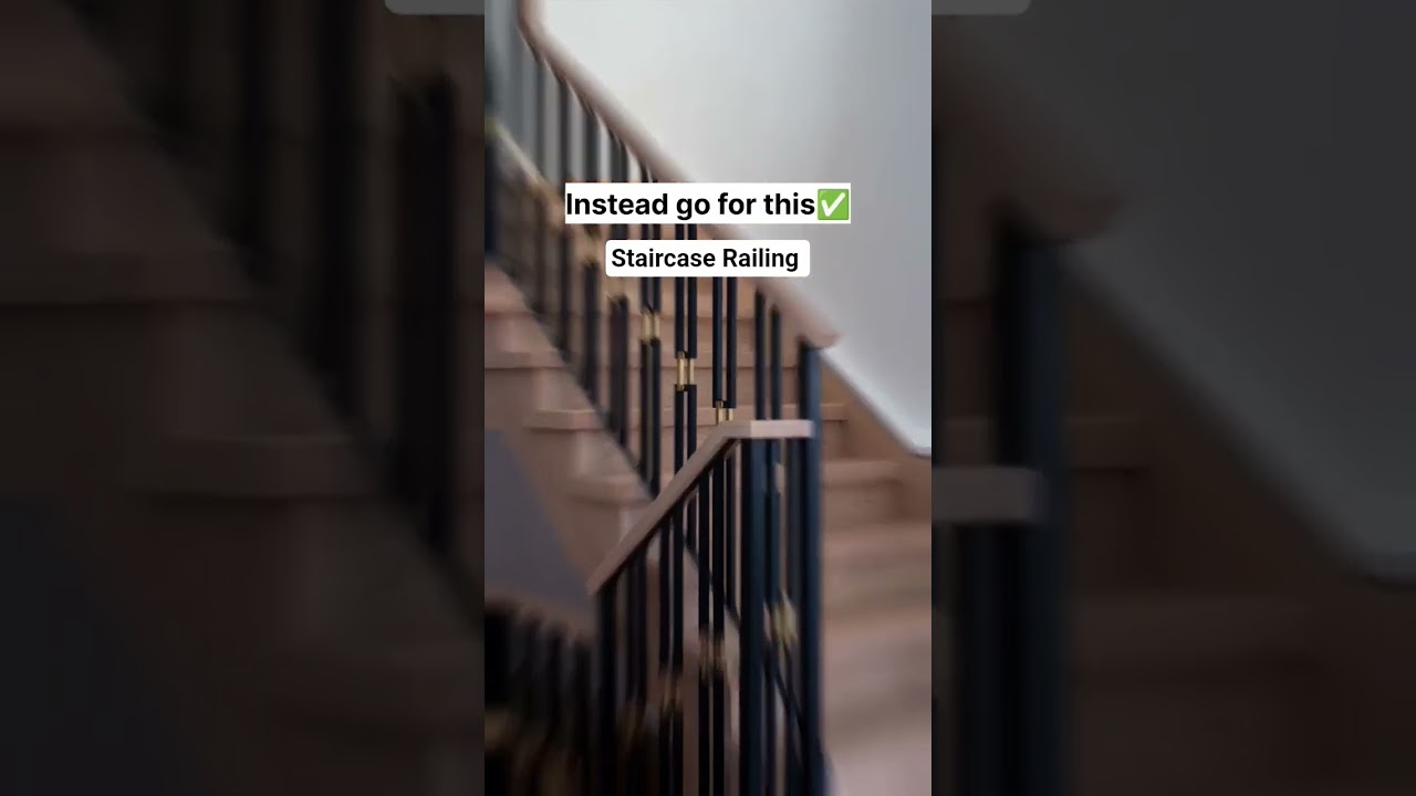 New stylish staircase railing design#staircase #stairs #railing #railingdesign #trending #viralvideo