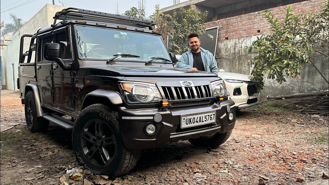 Mahindra Bolero मैं THAR वाली शक्तियाँ😱Mahindra Bolero Camper Modification | 360 Camera | Android😍