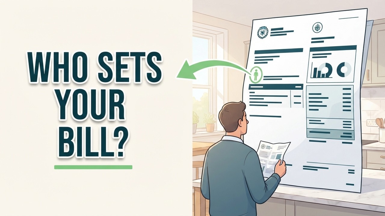 Your Bill Rises &pound;60 On October 1st. Who Actually Decided That?