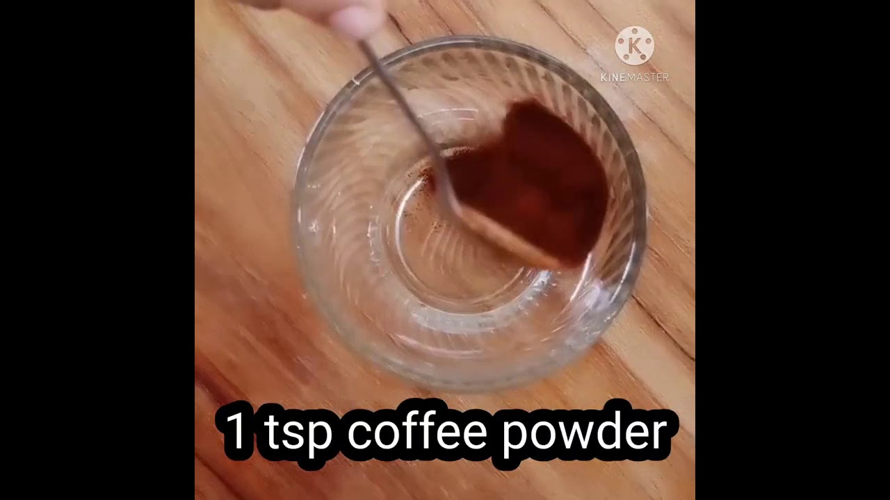 how to make cold frothyy coffee in very easy way 🤤