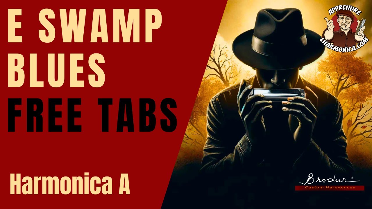 E Swamp blues - Harmonica A - Free Tabs