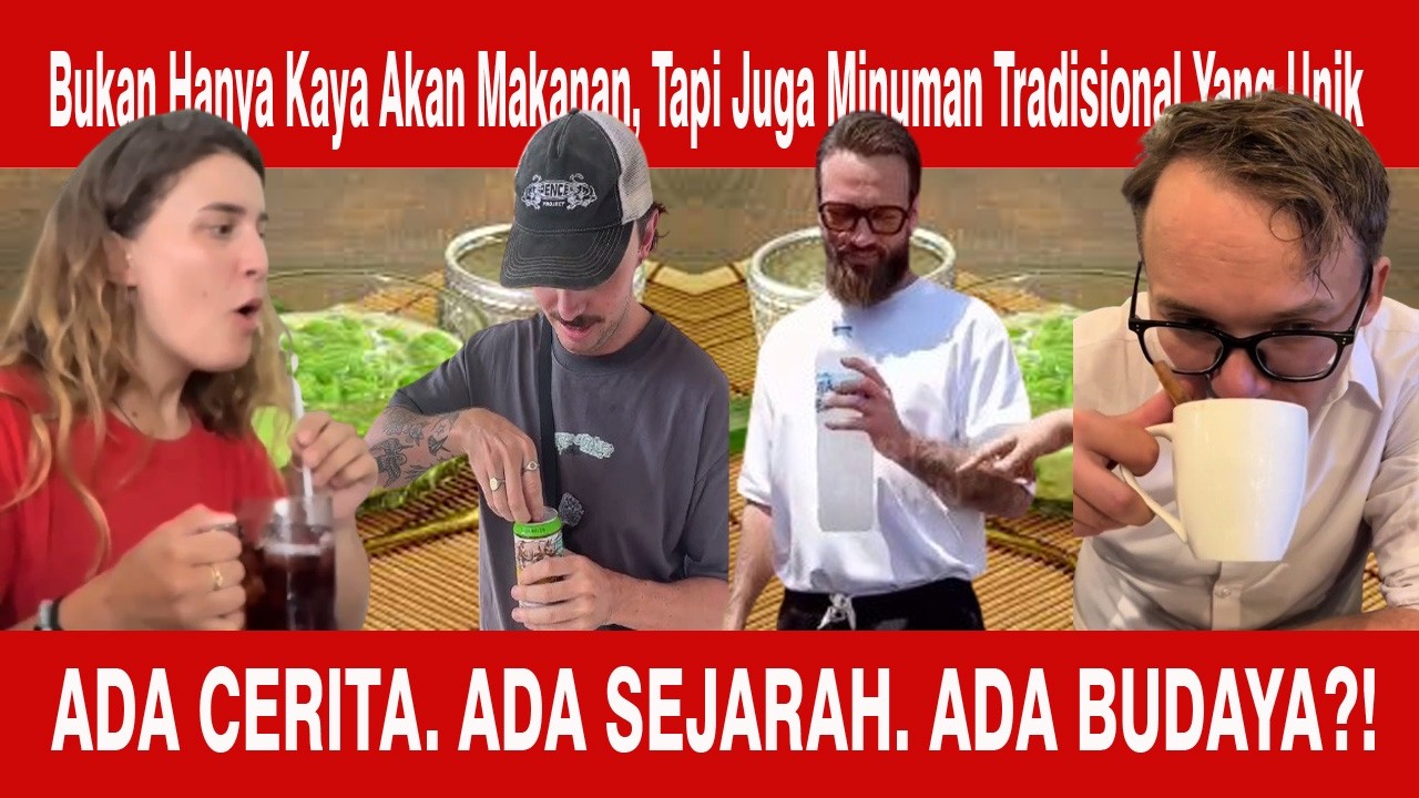 BULE KAGET!?  MINUM BADAK INDONESIA!