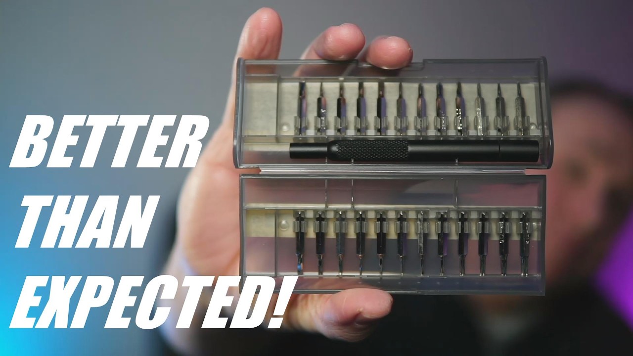 This VCELINK Small Screwdriver Set is so good and inexpensive, there is no reason to not get it!