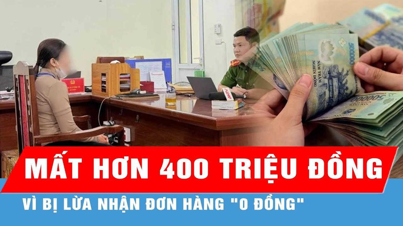 Một phụ nữ bị lừa nhận đơn hàng 