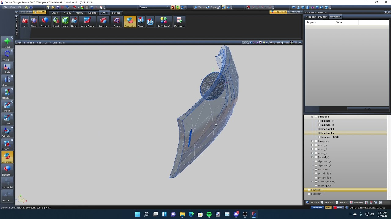 How to make DRLs Flash for ZModeler3/GTA V