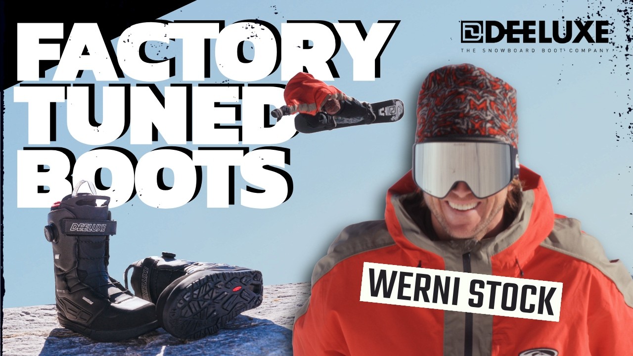 Factory Tuned – Werni Stock Rides the Newest Snowboard Boot Tech