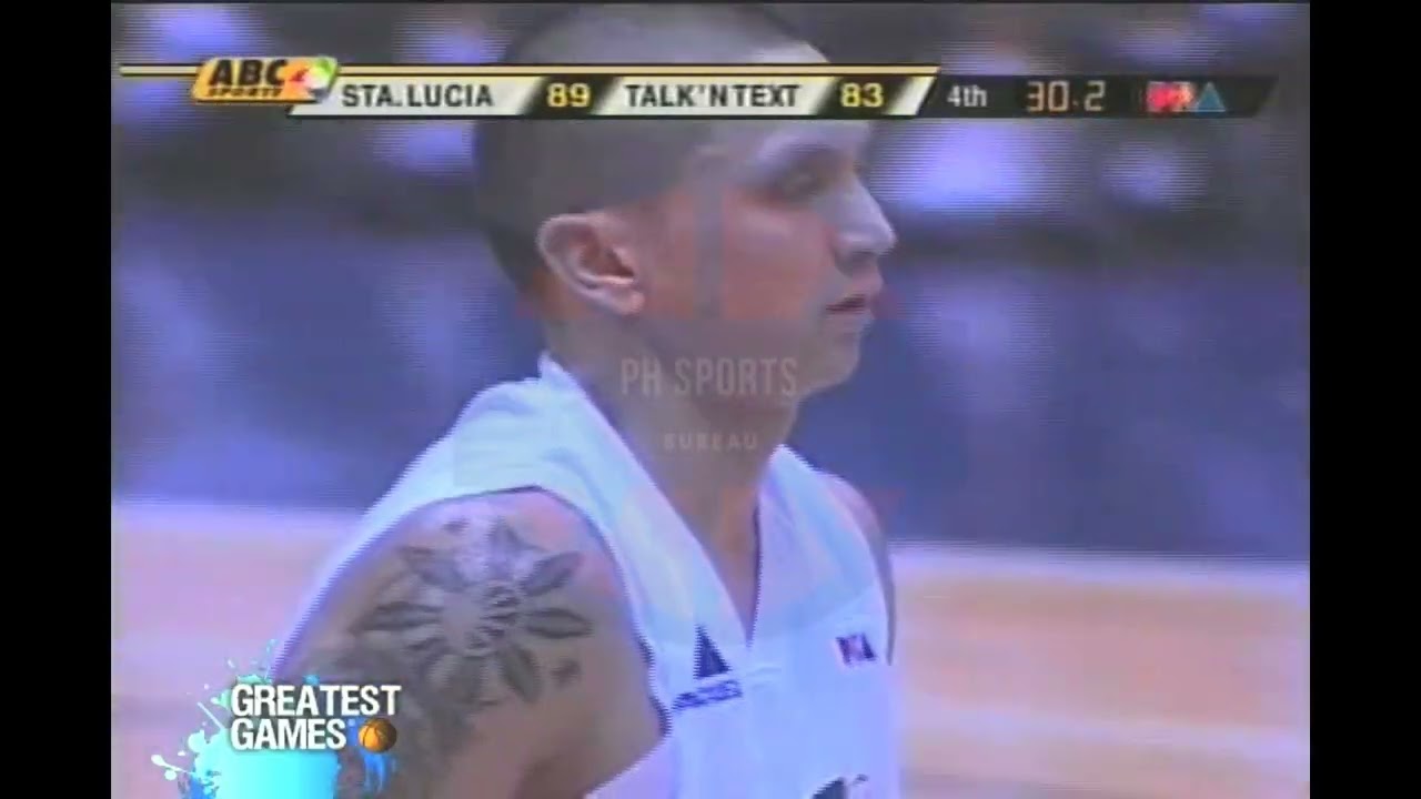 Last Two Minutes STA. LUCIA vs TALK 'N TEXT