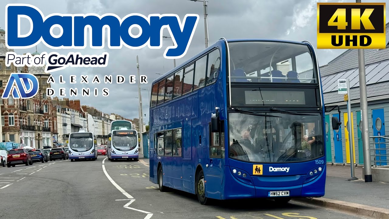 [Damory Coaches Go South Coast: CR8 Weymouth to Blandford via Preston, Littlemoor & Dorchester] E400