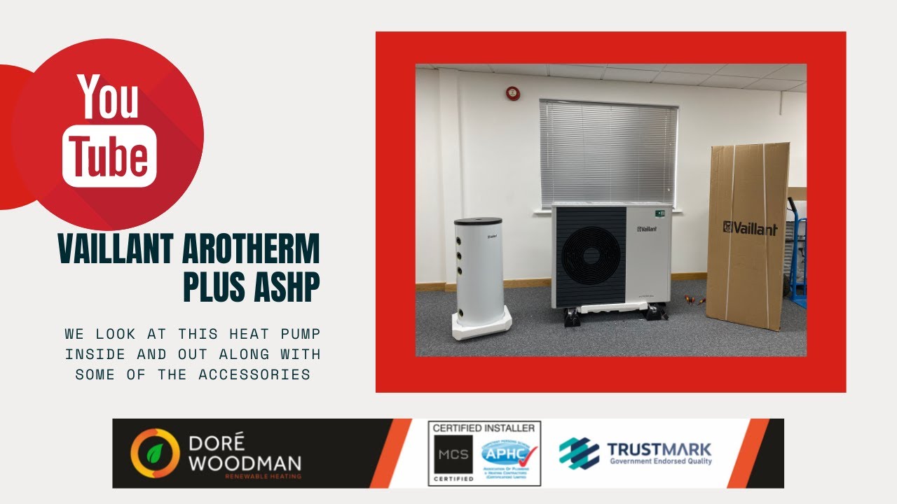 Тепловой насос Vaillant Arotherm Plus с воздушным источником тепла, 2021 год.