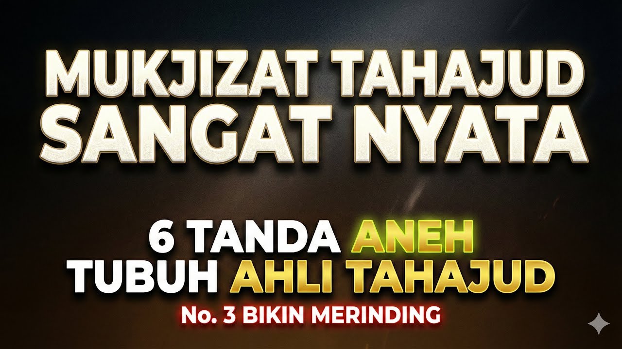 MASYAALLAH… 6 Tanda Aneh di Tubuh Orang yang Istiqomah Tahajud, Nomor 3 Bikin Hati Bergetar