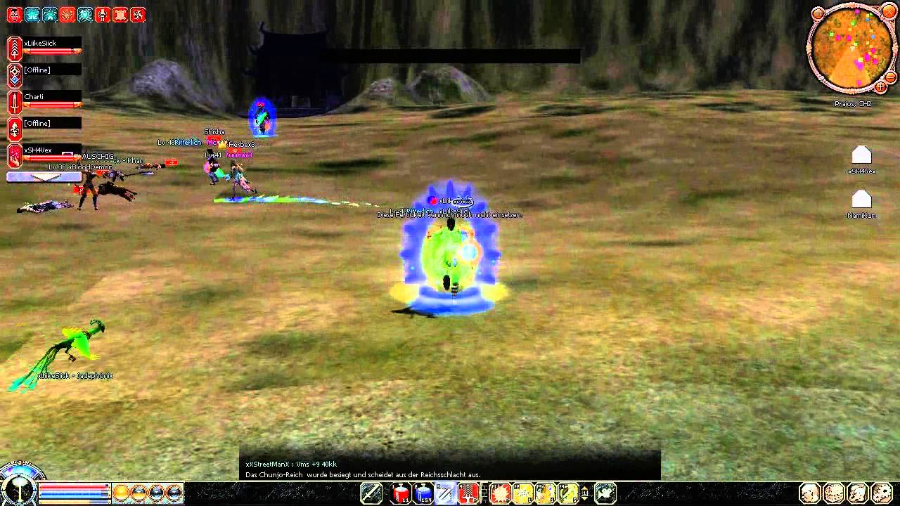 Metin2 [Praios] xLiikeSiick - Kleine Reichsschlacht (vom 19.9.) [Lv42 AuraP|KrP]