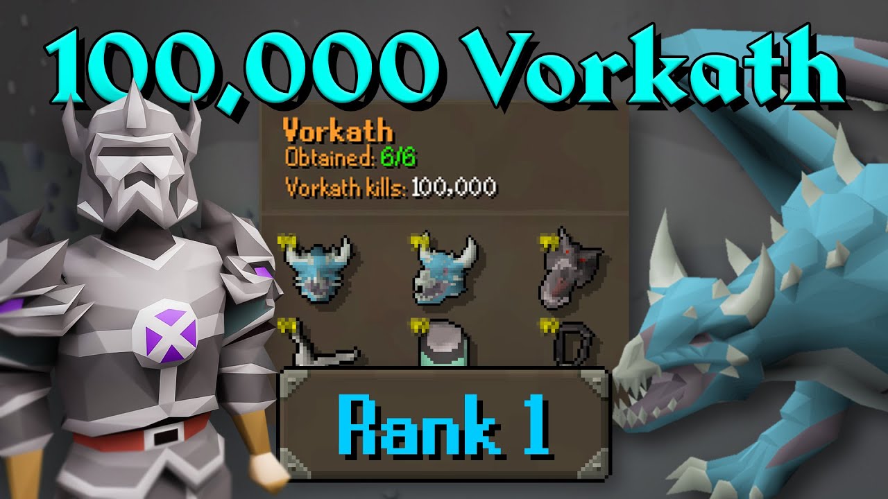 Loot from 1 Year of Vorkath (4000 Hours)