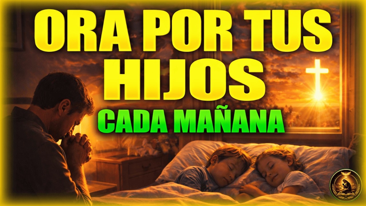 Oración por los Hijos 🙏 Ora por tus Hijos Cada Mañana y Cúbrelos con la Protección de Dios