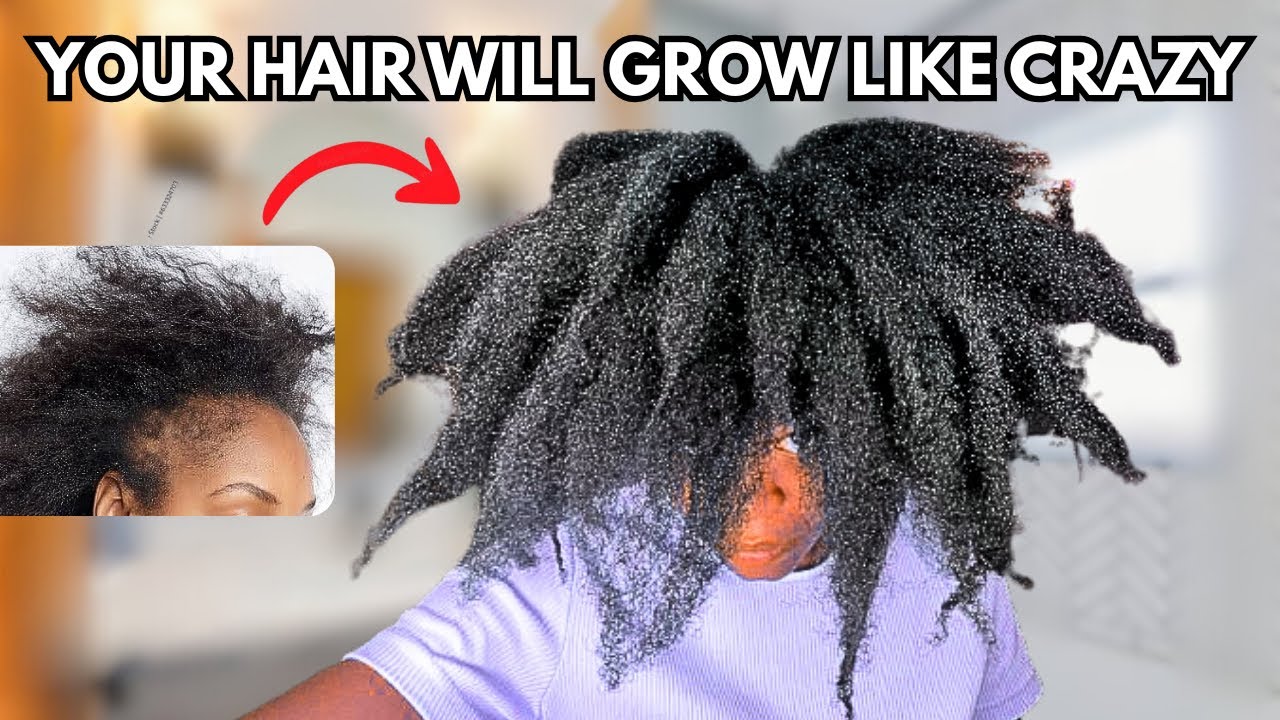 Use This Once a Week and Your Hair Will Never Stop Growing!!! #naturalhair #hairgrowth
