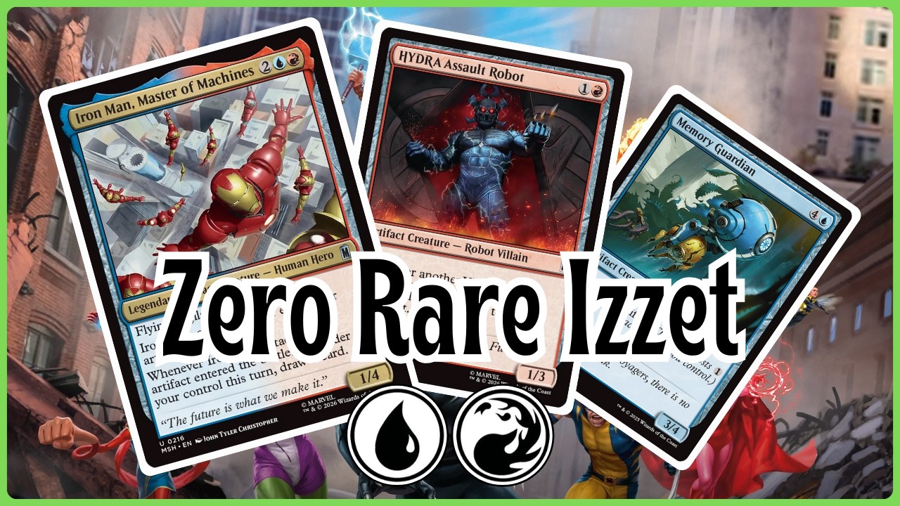 Zero Rare | Izzet Artifacts Robots & Ping | Artisan Standard Budget Deck | MTG Arena