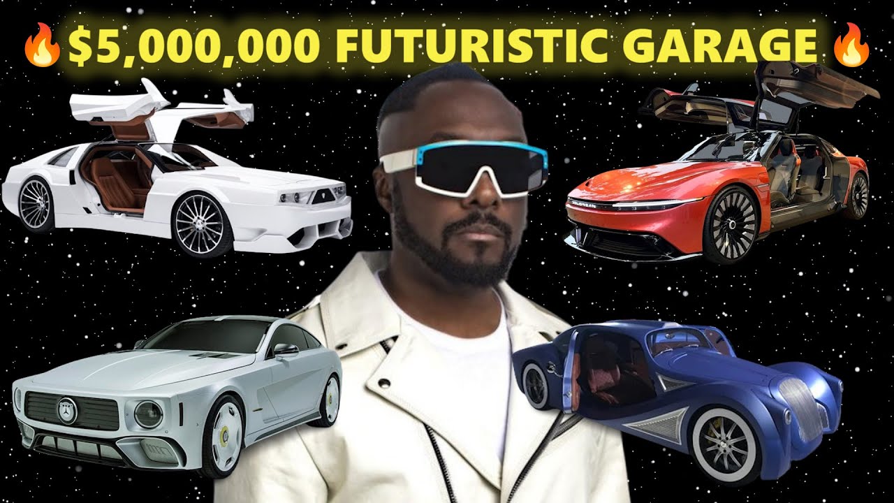 Inside will.i.am UNIQUE car collection (2025 Edition)