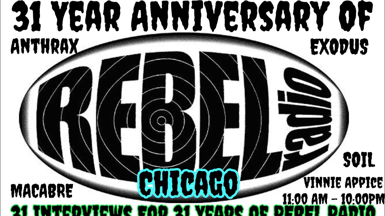 Rebel Radio 92.5 FM Chicago Interview Nik Sin From Mini KISS 31st AnniversaryBroadcast July 10, 2025