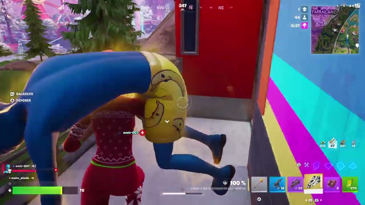 Go faire une vidéo battle royale avec Nathan