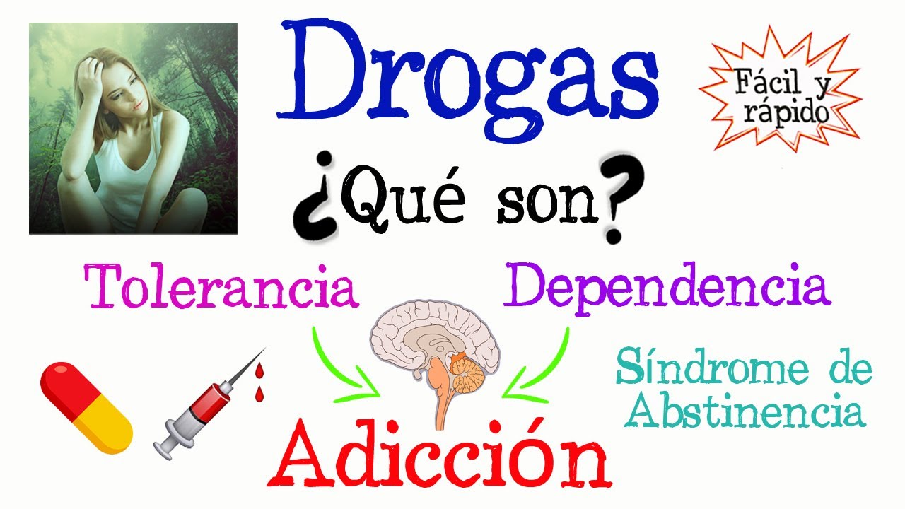 💊 ¿Qué son las Drogas? 💉 [Fácil y Rápido] | BIOLOGÍA |